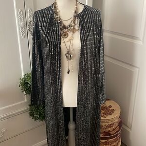 Anne Klein sequin cover-up /blazer
￼